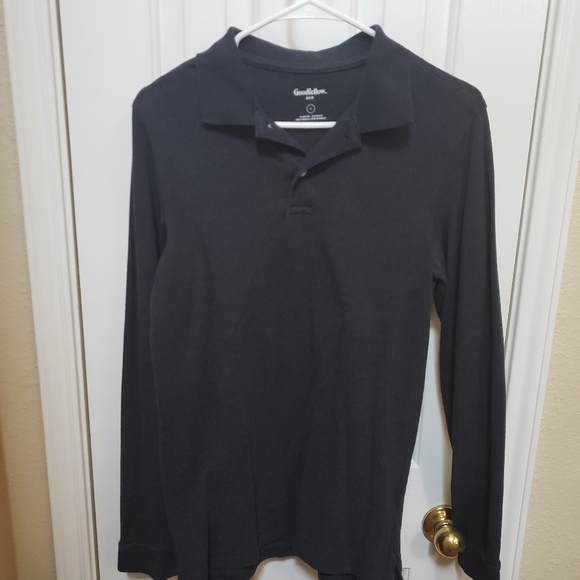Dark Gray Goodfellow & Co. Men's Long sleeve three button size small. - Picture 2 of 4